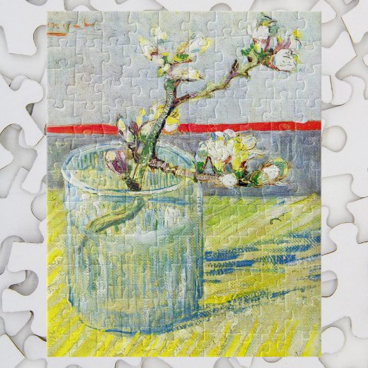 Blossoming Almond Branch door Vincent van Gogh Legpuzzel
