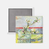 Blossoming Almond Branch door Vincent van Gogh Magneet (Voorkant / Achterkant)
