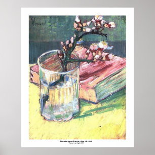 Blossoming Almond Branch door Vincent van Gogh Poster
