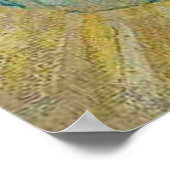 Blossoming Almond Branch door Vincent van Gogh Poster (Hoek)