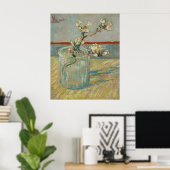 Blossoming Almond Branch door Vincent van Gogh Poster (Thuiskantoor)