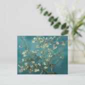 Blossoming Almond Tree (1890) van Van Gogh Briefkaart (Staand voorkant)