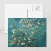 Blossoming Almond Tree (1890) van Van Gogh Briefkaart (Voorkant / Achterkant)