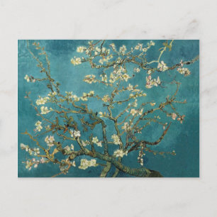 Blossoming Almond Tree (1890) van Van Gogh Briefkaart