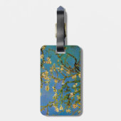 Blossoming Almond Tree door Vincent van Gogh Bagagelabel (Achterkant verticaal)