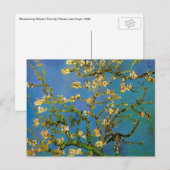 Blossoming Almond Tree door Vincent van Gogh Briefkaart (Voorkant / Achterkant)