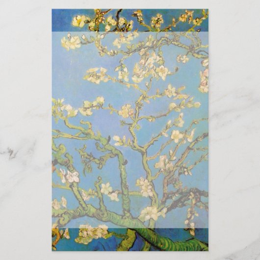 Blossoming Almond Tree door Vincent van Gogh Briefpapier (Voorkant)