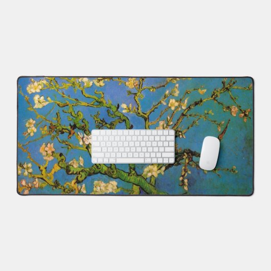 Blossoming Almond Tree door Vincent van Gogh Bureaumat (Keyboard & Muis)