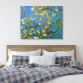 Blossoming Almond Tree door Vincent van Gogh Canvas Afdruk (Insitu (Slaapkamer))