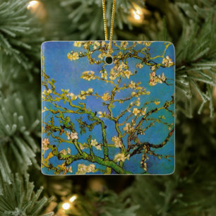 Blossoming Almond Tree door Vincent van Gogh Keramisch Ornament