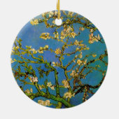 Blossoming Almond Tree door Vincent van Gogh Keramisch Ornament (Achterkant)