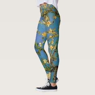 Blossoming Almond Tree door Vincent van Gogh Leggings