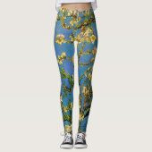 Blossoming Almond Tree door Vincent van Gogh Leggings (Voorkant)