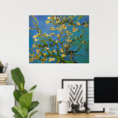 Blossoming Almond Tree door Vincent van Gogh Poster (Thuiskantoor)