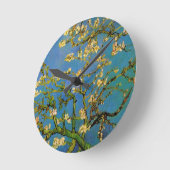 Blossoming Almond Tree door Vincent van Gogh Ronde Klok (Hoek)