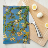 Blossoming Almond Tree door Vincent van Gogh Theedoek (Quarter Fold)