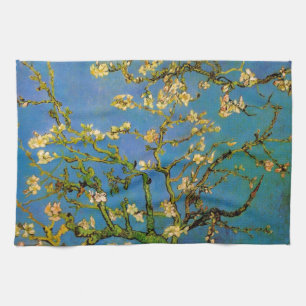 Blossoming Almond Tree door Vincent van Gogh Theedoek