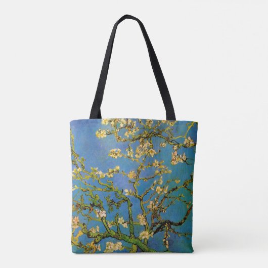 Blossoming Almond Tree door Vincent van Gogh Tote Bag (Achterkant)