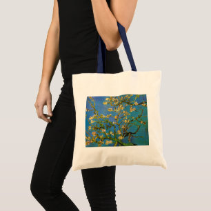 Blossoming Almond Tree door Vincent van Gogh Tote Bag