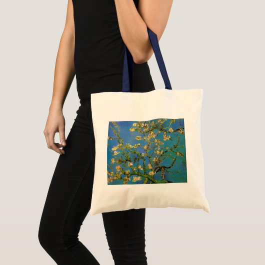 Blossoming Almond Tree door Vincent van Gogh Tote Bag (Voorkant (product))