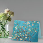 Blossoming Almond Tree Vincent van Gogh Bedankkaart<br><div class="desc">Een fijne kunstnota met het post-impressionistische olieverfschilderij,  Blossoming Almond Tree (1890),  van Vincent van Gogh (1853-1890). Witte en roze bloesems op een schitterende aqua achtergrond. Vers binnen - Bedankt voor je leuke gedrag! Van Gogh maakte dit schilderij voor zijn broer Theo om de geboorte van zijn zoon te vieren.</div>
