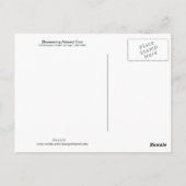 Blossoming Almond Tree Vincent van Gogh Briefkaart (Achterkant)