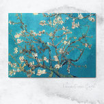 Blossoming Almond Tree Vincent van Gogh Briefkaart<br><div class="desc">Een mooi briefkaart met Vincent van Gogh's Blossoming Almond Tree (1890),  een oliesschilderij uit de post-Impressionistische periode. Mooie lente bloesems tegen een levendige blauwe hemel.</div>