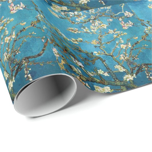 Blossoming Almond Tree, Vincent van Gogh. Cadeaupapier (Rol Hoek)