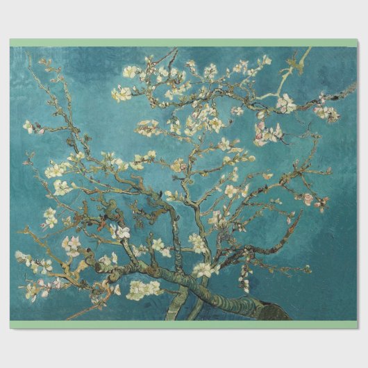 Blossoming Almond Tree, Vincent van Gogh Cadeaupapier (Vlak)