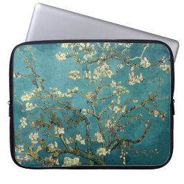 Blossoming Almond Tree, Vincent van Gogh. Laptop Sleeve
