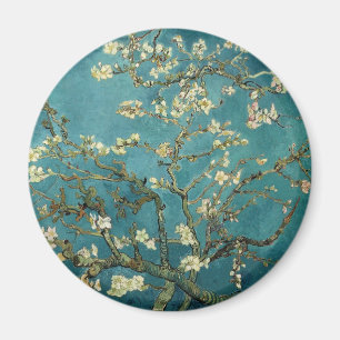 Blossoming Almond Tree, Vincent van Gogh. Magneet