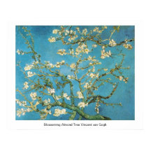 Blossoming Almond Tree Vincent van Gogh