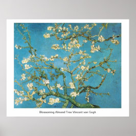 Blossoming Almond Tree Vincent van Gogh Poster