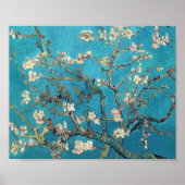 Blossoming Almond Tree Vincent van Gogh Poster (Voorkant)