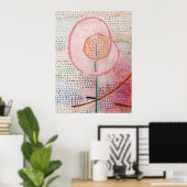 Blossoming door Paul Klee Digitaal Gerestaureerd Poster (Thuiskantoor)
