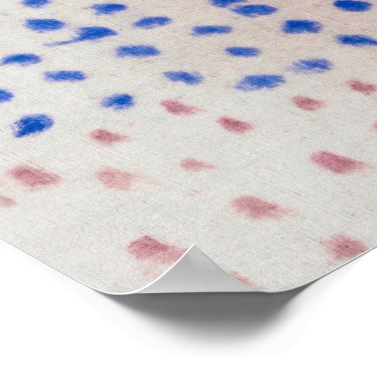 Blossoming door Paul Klee Digitaal Gerestaureerd Poster (Hoek)