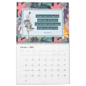 Blossoming Faith Abstracte Bloemenkalender Kalender (Jan 2027)