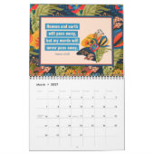 Blossoming Faith Abstracte Bloemenkalender Kalender (Mar 2027)