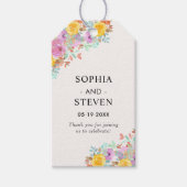 Blossoming Love – A Spring Floral Wedding Cadeaulabel (Voorkant)