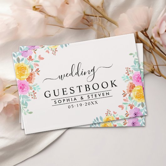 Blossoming Love – A Spring Floral Wedding Gastenboek