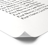 Blossoming Love – A Spring Floral Wedding Poster (Hoek)