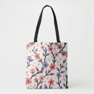 Blossoming Serenity: Cherry Blossom Elegance Tote Bag