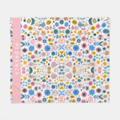 Blossoming Tales Gepersonaliseerde Naam Deken (Voorkant (Horizontaal))