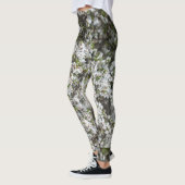 Blossoming van de kersenboom leggings (Links)