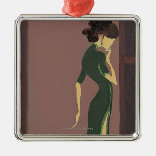 Blossoming Youth No.7 Metalen Ornament (Voorkant)