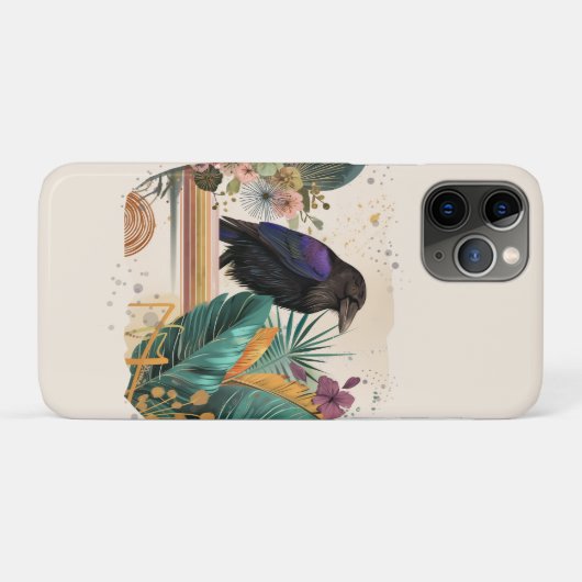 BlossomRaven im Dschungel Case-Mate iPhone Case (Achterkant (horizontaal))