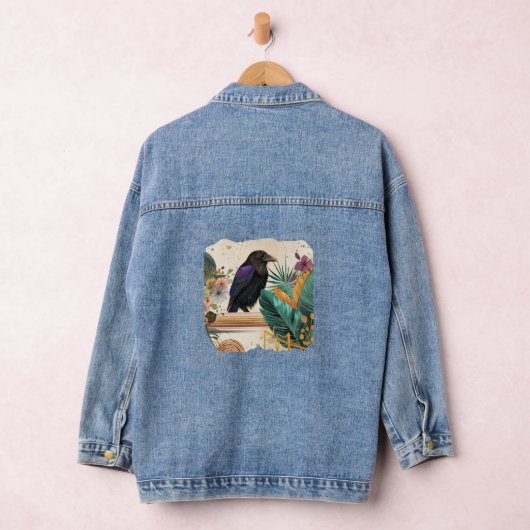 BlossomRaven im Dschungel Denim Jacket (Hangar)