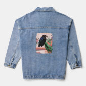 BlossomRaven in Tropical Garden Denim Jacket (Achterkant)