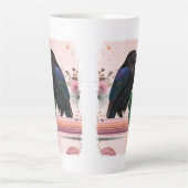 BlossomRaven in Tropical Garden Latte Mok (Voorkant)