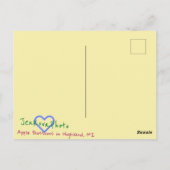 BLOSSOMS BRIGHT-BRIEFKAART APPEN BRIEFKAART (Achterkant)